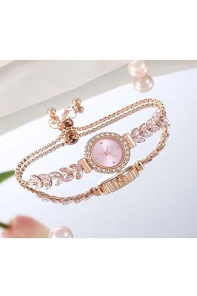 ساعت مچی صورتی زنانه 26-30 میلی متر Shisa Jewel - کد 858941530