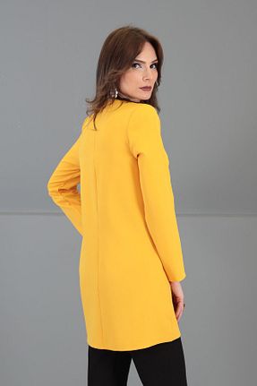 تونیک حجاب زرد زنانه ویسکون ÖNDER ÖZSOY - کد 465328074