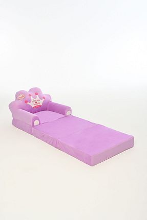 صندلی و مبل اتاق کودک بنفش پارچه ای Pufu Toys - کد 851237564