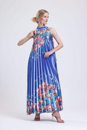 لباس مجلسی و فارغ التحصیلی رنگی زنانه ساتن Sense - کد 756604018