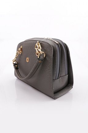 کیف دوشی طلائی زنانه چرم مصنوعی Dgn - کد 675924687