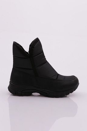 بوت / نیم بوت مشکی زنانه پارچه Dgn - کد 358077028