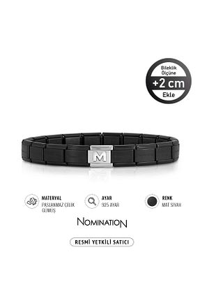 دستبند استیل (فولاد) قهوه ای زنانه نقره NOMİNATİON - کد 859001260