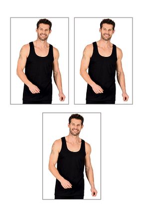 رکابی مشکی مردانه %100 پنبه ÖZKAN underwear - کد 832116957