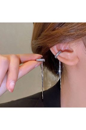 گوشواره غضروفی نقره AychaAksesuar - کد 828383321