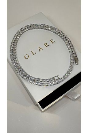 گردنبند استیل ( فولاد ) زنانه استیل ضد زنگ GLARE JEWELRY - کد 809319807
