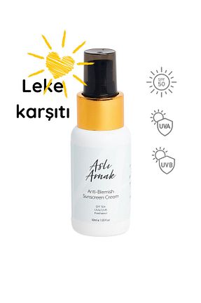 کرم ضد آفتاب صورت SPF 50 + Aslı Arnak - کد 858940304