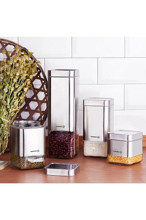 کوزه شیشه ای سفید 500-999 میلی لیتر KORKMAZ - کد 35348847
