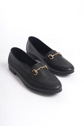 بابت مشکی زنانه چرم خالص RedShoes - کد 858951487