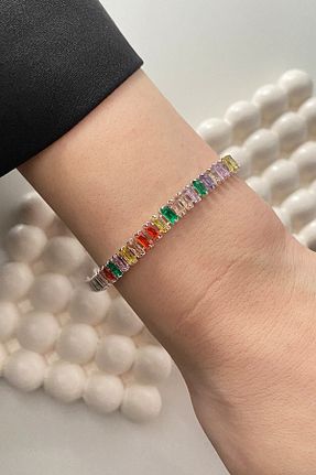 دستبند جواهر زنانه زیرکن Ressia - کد 638600334