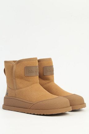بوت برفی قهوه ای زنانه چرم مصنوعی Benetton - کد 858455404