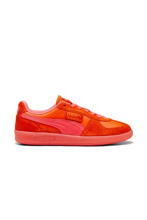 کفش اسنیکر نارنجی زنانه بند دار Puma - کد 858980323
