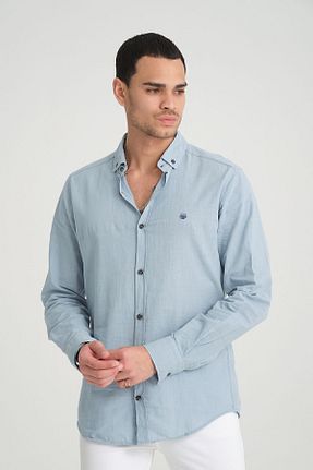 پیراهن سفید مردانه اسلیم فیت Manche - کد 825260359