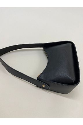 کیف دوشی مشکی زنانه چرم مصنوعی STRIDEBAGS - کد 762202300
