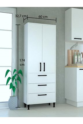 کابینت چند منظوره سفید Suntalam MOBİLİQUE - کد 647440988
