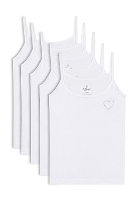رکابی سفید بچه گانه %100 پنبه ÖZKAN underwear - کد 985209