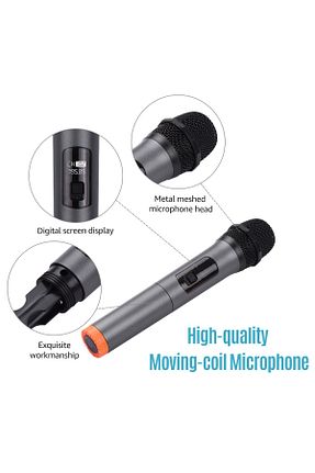 میکروفن مشکی Coverzone - کد 859015732