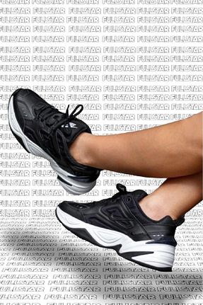 کفش اسنیکر مشکی زنانه چرم اصل Nike - کد 729888185