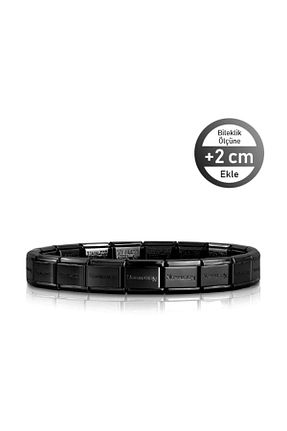 دستبند استیل (فولاد) طوسی زنانه استیل ضد زنگ NOMİNATİON - کد 327971379