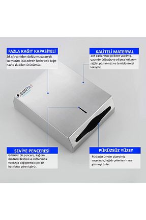 نظم دهنده حمام متالیک استیل ضد زنگ Berta Hijyen - کد 52308937