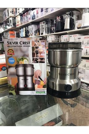 آسیاب قهوه و ادویه مشکی استیل (فولاد) Silver Crest - کد 806149612