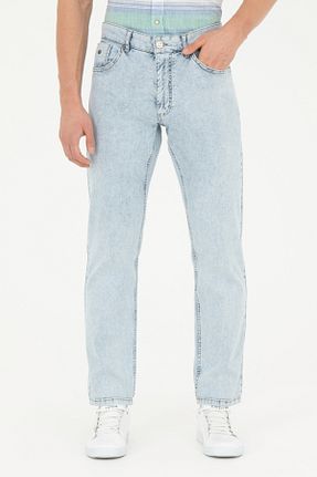 شلوار آبی مردانه پارچه U.S. Polo Assn. - کد 834787674