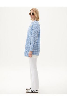 کت آبی زنانه رگولار Kayra - کد 822899796