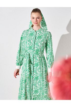 لباس سبز زنانه بافتنی Kayra - کد 821326972