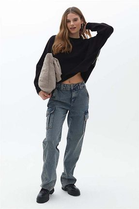 پلیور مشکی زنانه ساده Fashion Friends - کد 846655474
