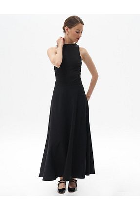 دامن حجاب مشکی زنانه رگولار Kayra - کد 839641317