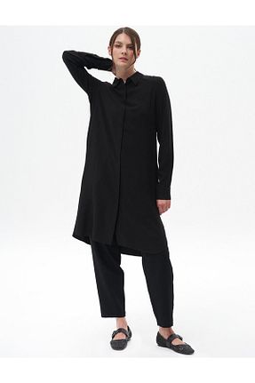 تونیک حجاب مشکی زنانه بافتنی Kayra - کد 839617818