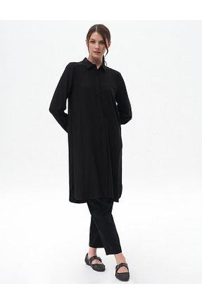 تونیک حجاب مشکی زنانه بافتنی Kayra - کد 839617818