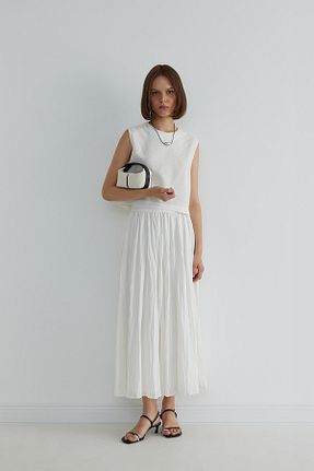 دامن نباتی زنانه بافتنی Suud Collection - کد 831049988