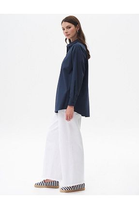 پیراهن حجاب سرمه ای زنانه رگولار Kayra - کد 839639600