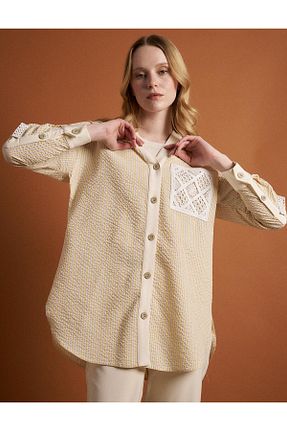 کت بژ زنانه رگولار Kayra - کد 826513024