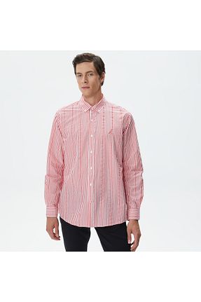 پیراهن قرمز مردانه رگولار Nautica - کد 769550096