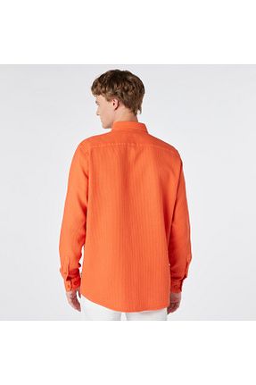 پیراهن نارنجی مردانه رگولار Nautica - کد 773457325