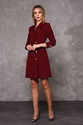 لباس زرشکی زنانه بافتنی ÖNDER ÖZSOY - کد 383019394