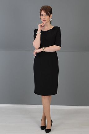 لباس مشکی زنانه بافتنی ÖNDER ÖZSOY - کد 246481332