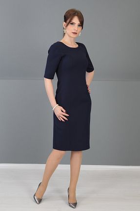 لباس سرمه ای زنانه بافتنی ÖNDER ÖZSOY - کد 246474583