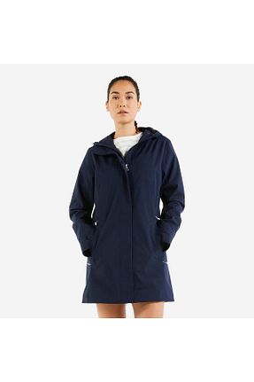بادگیر و بارانی اسپرت سرمه ای زنانه پارچه Decathlon - کد 858939943