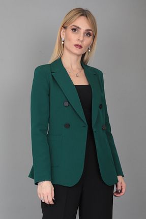 کت سبز زنانه Blazer ÖNDER ÖZSOY - کد 587907566