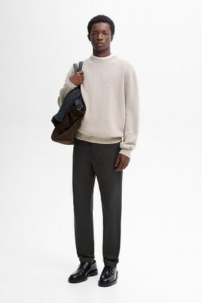 شلوار طوسی مردانه پنبه ای Massimo Dutti - کد 858921185