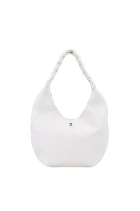 کیف دوشی سفید زنانه چرم خالص Desa - کد 858941225