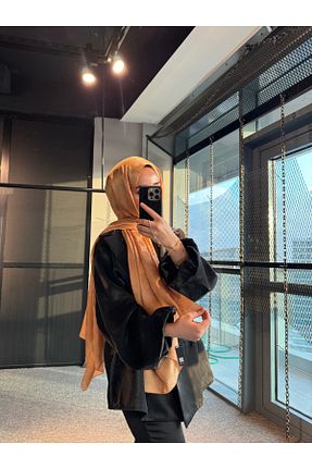 شال طلائی زنانه BAHARİLTASS - کد 873830565