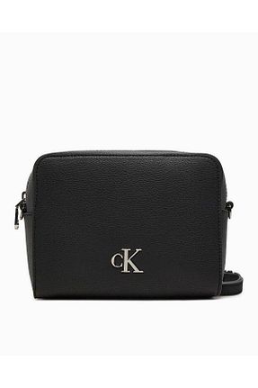 کیف دوشی مشکی زنانه چرم مصنوعی Calvin Klein - کد 853815067