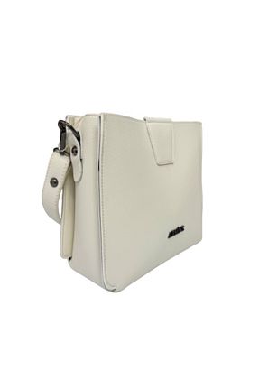 کیف دوشی سفید زنانه چرم مصنوعی Armine - کد 851348149