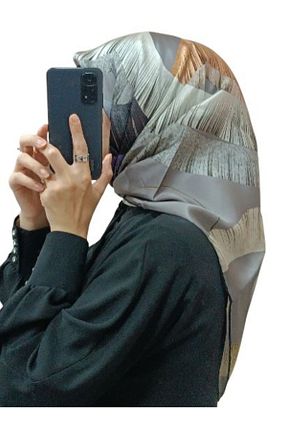 روسری سفید İpek Tivil Aker - کد 858943217