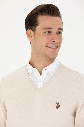 پلیور طوسی مردانه ساده U.S. Polo Assn. - کد 838860297