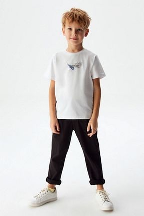 تیشرت نباتی بچه گانه Relaxed Nk Kids - کد 658855156